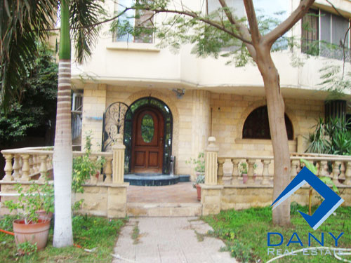 Residential Ground Floor Apartment For Sale in Maadi Great Cairo Egypt